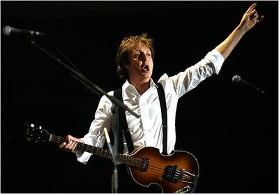 Paul McCartney.
