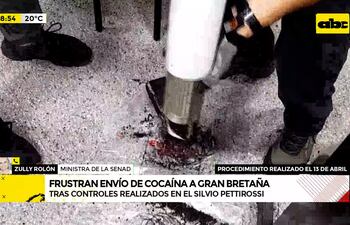 Video: Frustran envío de cocaína a Gran Bretaña