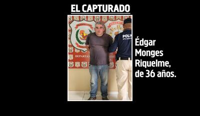 Édgar Monges Riquelme, detenido en Santa Fe del Paraná.