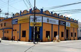 La sede de la Municipalidad de Luque.