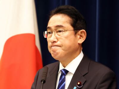 Fumio Kishida, primer ministro de Japón.