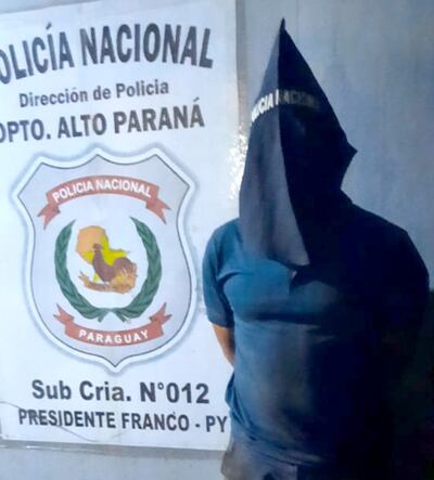 Fidelino Escalada Silva, detenido.