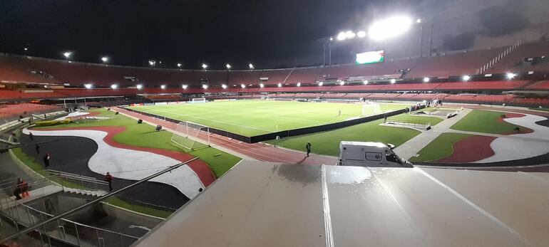 Estadio Morumbí, sede del Palmeiras-Cerro Porteño.