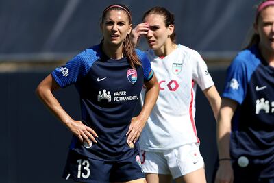 Alex Morgan, figura de la selección femenina de Estados Unidos.