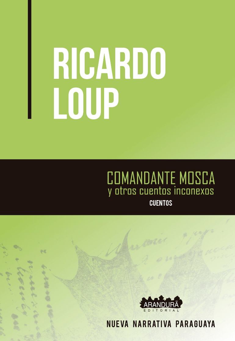 Comandante Mosca y otros cuentos inconexos, selección de cuentos publicados e inéditos de Ricardo Loup.