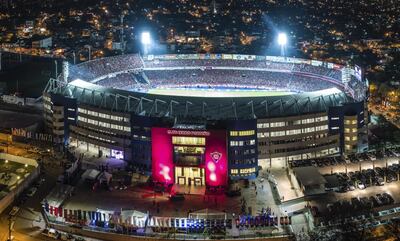 La Nueva Olla es capaz de albergar a más de 40.000 espectadores.