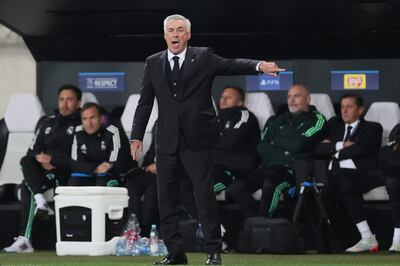 Carlo Ancelotti, entrenador del Real Madrid