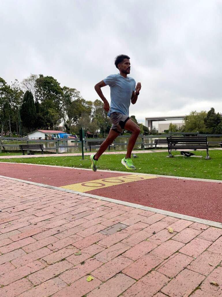 Derlys Ayala uno de los últimos atletas nacionales en acción en Tokio (Foto COP)