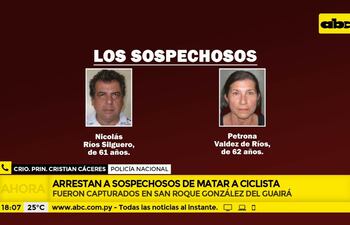 Arrestan a sospechosos de matar a ciclista