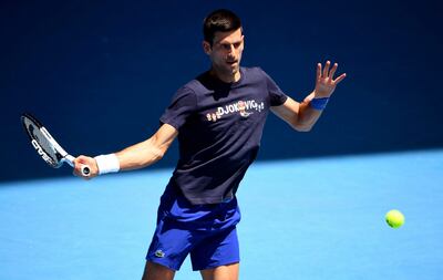 Novak Djokovic llegó la semana pasada a Australia con una exención médica.