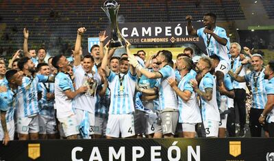 Racing le ganó a Boca el trofeo de campeones