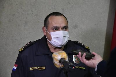 Comisario José Martínez, jefe de la comisaría 5a Metropolitana.