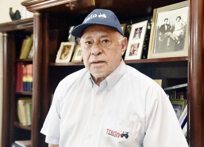 Dr. Ausberto González, directivo fundador de Tracto Agro Vial SA.
