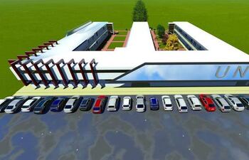 La maqueta original del proyecto que será modificada para introducir ideas sustentables.