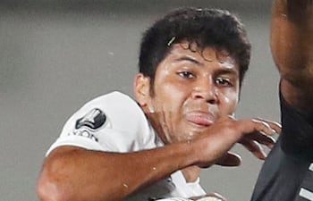 Robert Rojas, jugador paraguayo de River Plate.