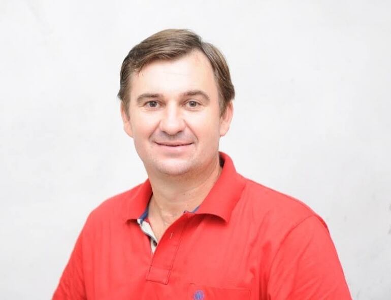 Daniel Mlot, candidato colorado.