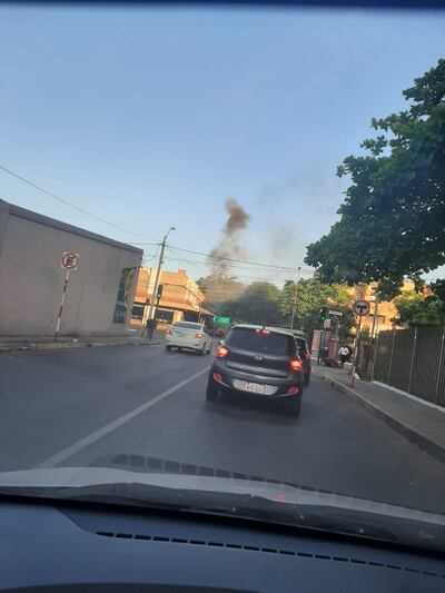 Reportan principio de incendio en la churrasquería Paulista Grill.