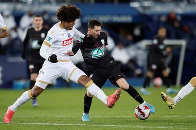 Paris Saint Germain, con Lionel Messi, fue eliminado por el Niza.