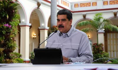 Imagen de archivo del gobernante venezolano Nicolás Maduro, cuyo régimen es aliado de la dictadura comunista cubana, la más antigua del continente americano.