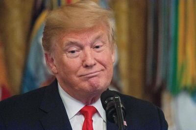 Donald Trump, presidente de los Estados Unidos.