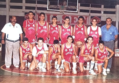 “Ñori”Arca (i), con Inter, representante de Capital en 1991, vicecampeón del Nacional de Cadetes en Colonias Unidas.