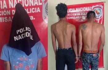 En total tres hombres fueron detenidos tras frustrados intentos de hurto en Capiatá.