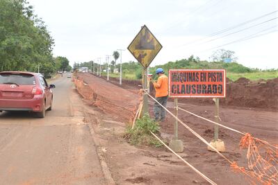 Se espera que el barrio Tres Fronteras se desarrolle en varios ámbitos. La imagen corresponde a la avenida Bernardino Caballero, zona del Puente Integración.