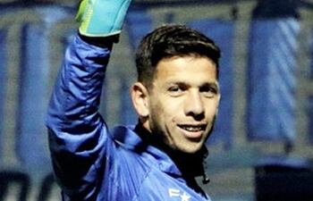 Juan Espínola, arquero paraguayo de Godoy Cruz.