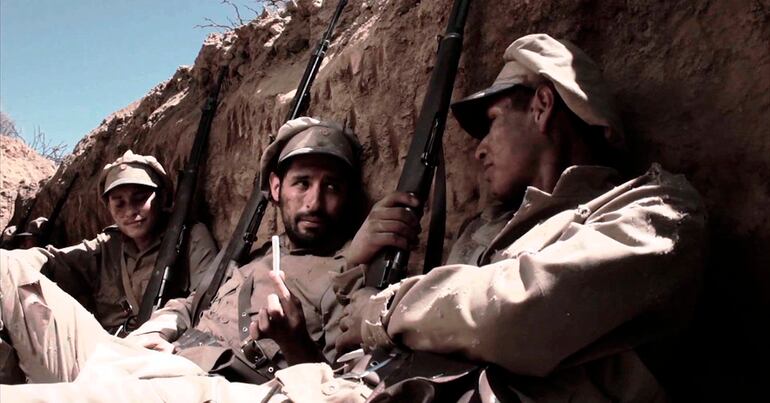 Las vivencias de cuatro soldados bolivianos durante la batalla en el fortín Boquerón se presentan en el filme de Tonchy Antezana.