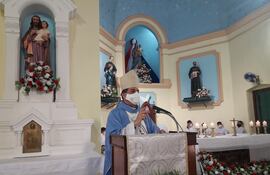 Monseñor Gabriel Escobar, obispo del Chaco.