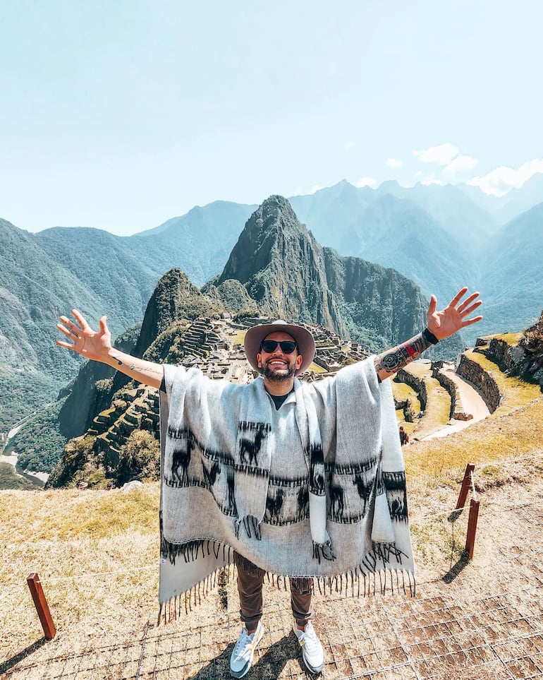 Óscar Pintos se despidió así de Cusco antes de ir a Lima. (Instagram/Óscar Pintos)
