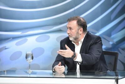 Benigno López, ministro de Hacienda.