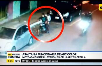 Asaltan a funcionaria de ABC Color