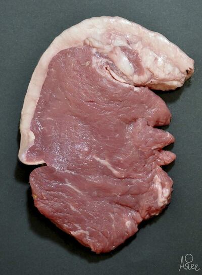 El caricaturista vasco Asier Sanz ha ganado el Primer Premio en Caricatura Personal en la Sexta edición del World Humor Awards, que se concede en Parma (Italia), por un collage-caricatura de Donald Trump realizado con una chuleta de res.