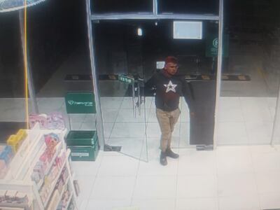 Porfirio Samuel Palacios Chávez, de 21 años, detenido.