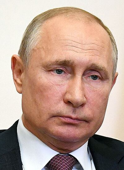 Vladimir Putin, presidente.