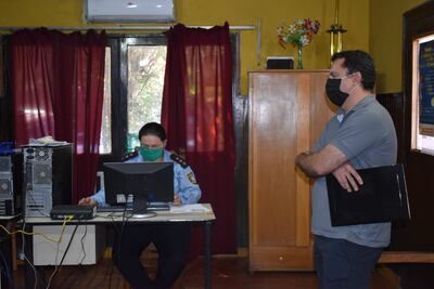 Gerente local del BNF, Jesús María Rojas Almada.