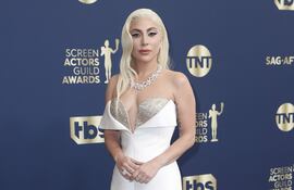 La cantante y actriz Lady Gaga será una de las que anunciará a los ganadores de los Premios Óscar.