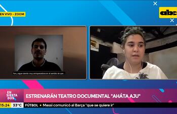 Estrenarán teatro documental "Aháta aju"