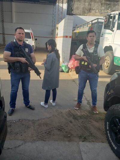 La mujer fue detenida en Paraguarí por presunto microtráfico.