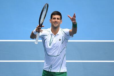 Djokovic dijo entender los esfuerzos de los organizadores para poder llevar a cabo el evento