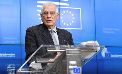 Josep Borrell, alto representante para la Política Exterior de la Unión Europea (UE).