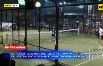 El "Múnich Pádel Tour 2022" reunió a más de 300 jugadores