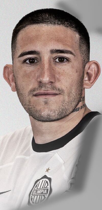 El argentino Facundo Zabala (24 años), el "Topo", acumula 10 partidos con la casaca franjeada (un gol).