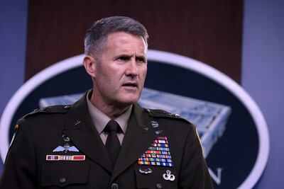 El mayor general Hank Taylor, subdirector de Logística del Estado Mayor de EE.UU.