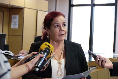 Cristina Bogado, ministra de la Función Pública.