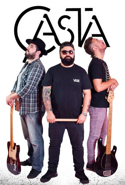 El trío de rock Casta volverá a tocar luego de varios meses.