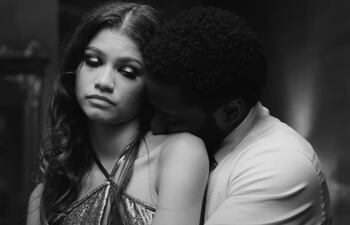 Zendaya y John David Washington en "Malcolm y Marie".