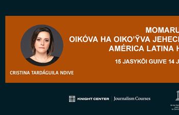 La instructora del curso es la periodista Cristina Tardáguila, fundadora de la iniciativa brasileña de verificación de datos Agência Lupa.
