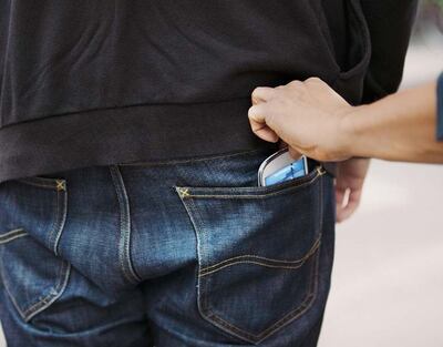 Tras su denuncia, la víctima pudo recuperar dos teléfonos celulares.